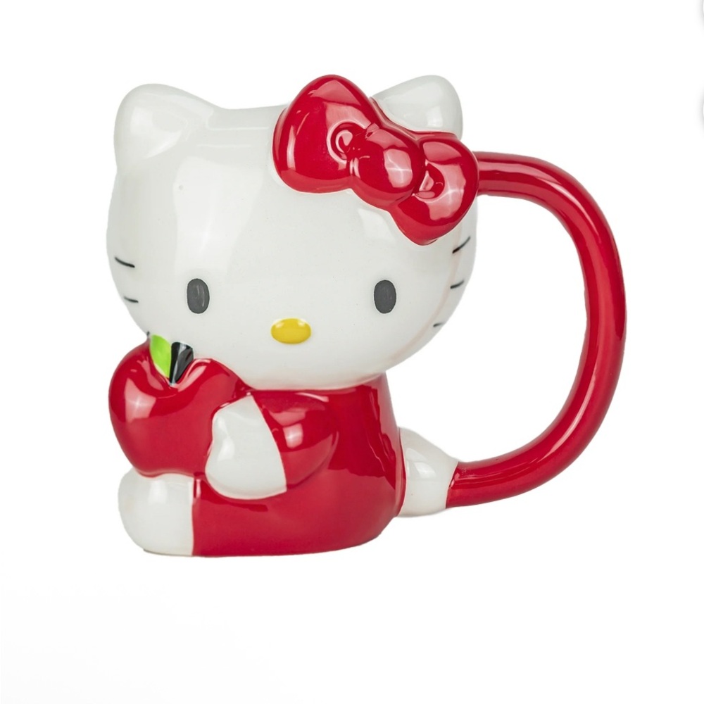 Hello Kitty Red and White Mug